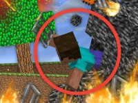 Escape from the prison in Mineblock! Destruction! image